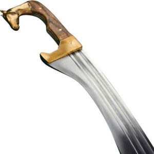 Bronze Horse Head Iberian Falcata