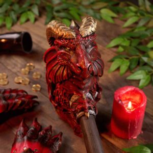 Red Calfera Two-Handed LARP Hammer