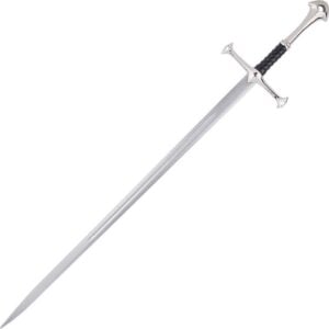Stainless Steel King's Sword with Plaque