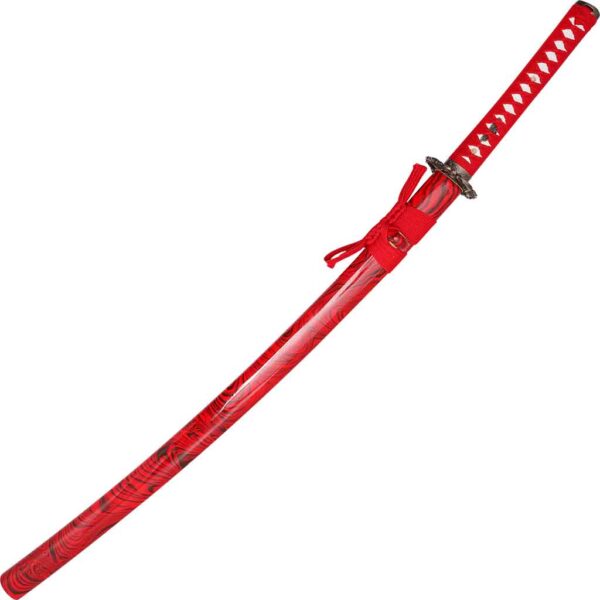 Red Koi Samurai Katana