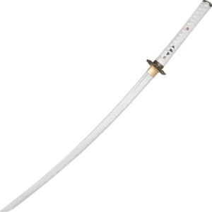 White Koi Samurai Katana
