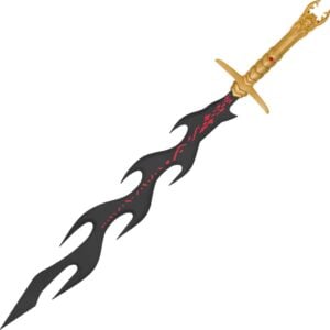 Flaming Chaos Scarab Sword
