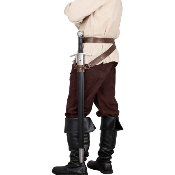 Turbert Leather Sword Belt - Image 6