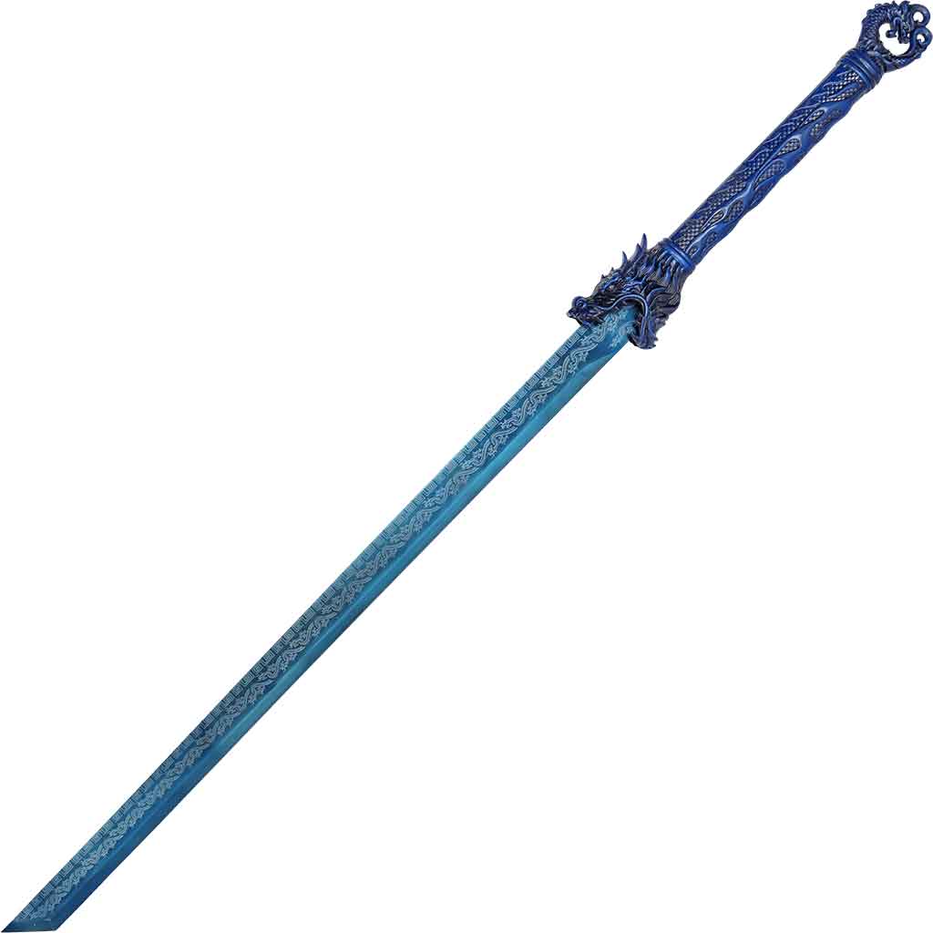 Blue Dragon Hilt Katana