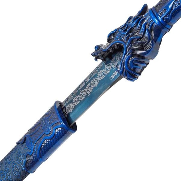 Blue Dragon Hilt Katana