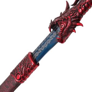 Red Dragon Hilt Katana