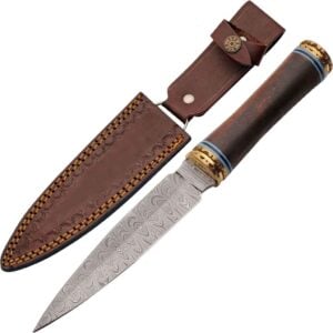 Folded Steel Scottish Dagger