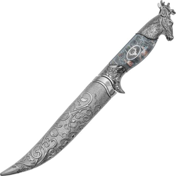 Deer Head Hilt Dagger - Image 2