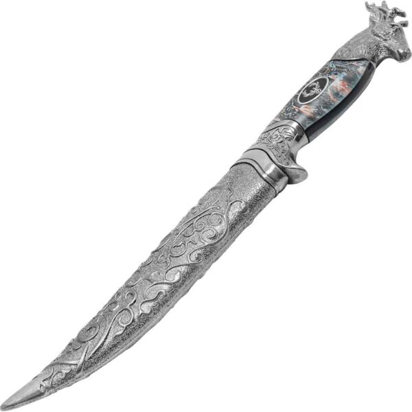 Deer Head Hilt Dagger - Image 3