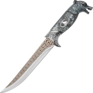 Wolf Head Hilt Dagger