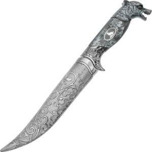 Wolf Head Hilt Dagger