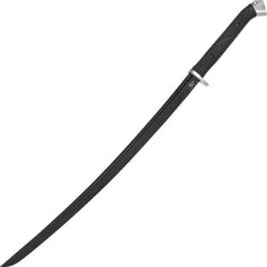 Black Tactical-Style Katana Sword