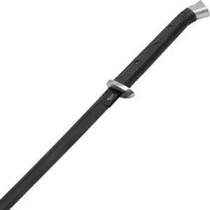 Black Tactical-Style Katana Sword