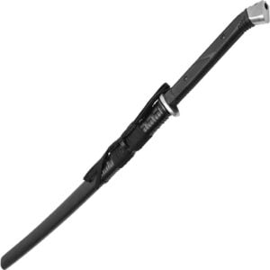 Black Tactical-Style Katana Sword