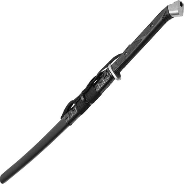 Silver Tactical-Style Katana Sword - Image 4