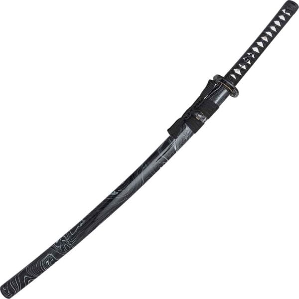Marbled Carbon Steel Katana
