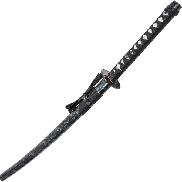 Floral Carbon Steel Katana